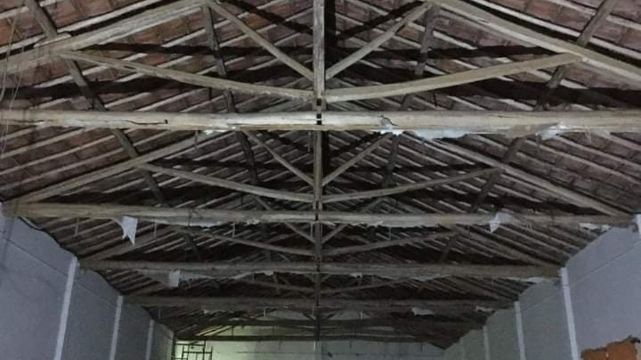 Recuperação do telhado da ARCD da Ribeira de Cima